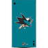 NHL San Jose Sharks Solid Background XBox Series X Digital Edition Console Skin