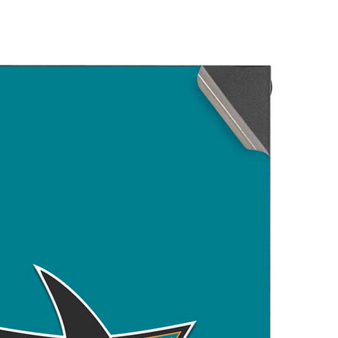 NHL San Jose Sharks Solid Background XBox Series X Digital Edition Console Skin