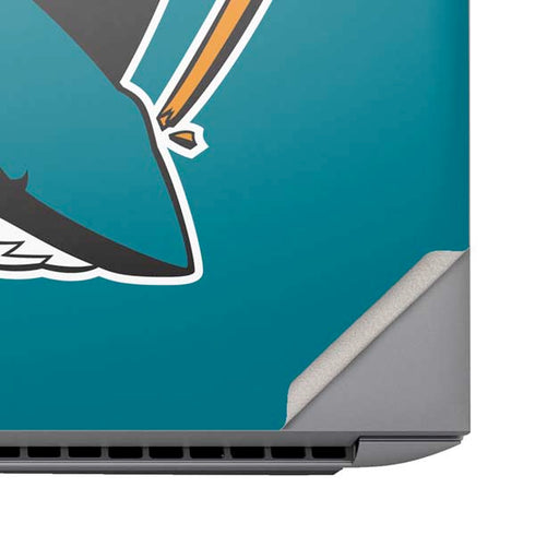 NHL San Jose Sharks Solid Background HP ZBook Fury 16 G10 Skin