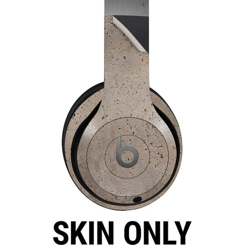 Sandstone Concrete Beats Solo 4 Wireless Headphones Skin