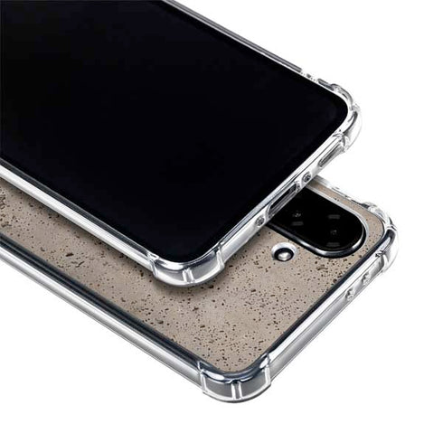 Sandstone Concrete Galaxy A36 5G Clear Case