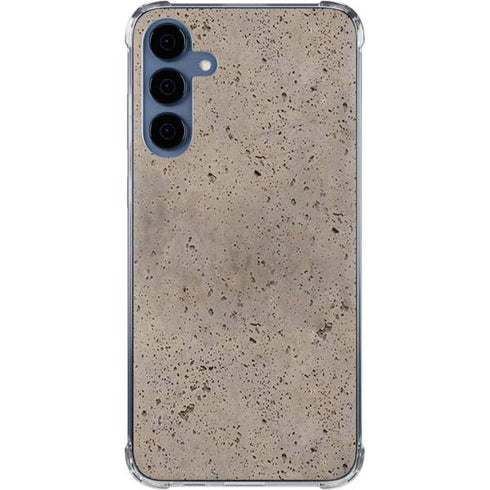 Sandstone Concrete Galaxy A55 5G Clear Case