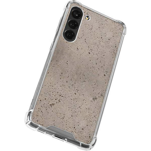 Sandstone Concrete Galaxy S24 FE Clear Case
