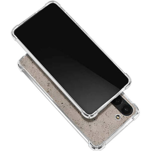 Sandstone Concrete Galaxy S24 FE Clear Case