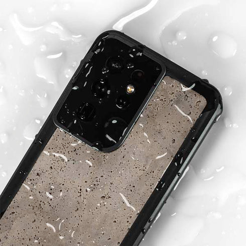 Sandstone Concrete Galaxy S24 Ultra Waterproof Case