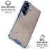 Sandstone Concrete Galaxy S25 FE Clear Case