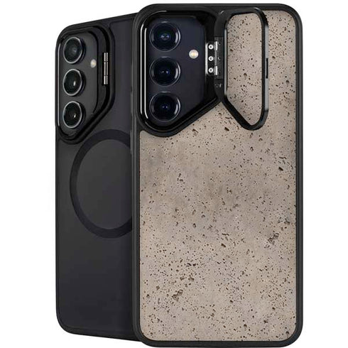 Sandstone Concrete Galaxy S25 FE Kickstand Case
