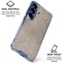 Sandstone Concrete Galaxy S25 Plus Clear Case
