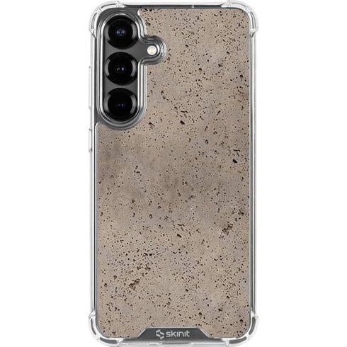 Sandstone Concrete Galaxy S26 Plus Clear Case