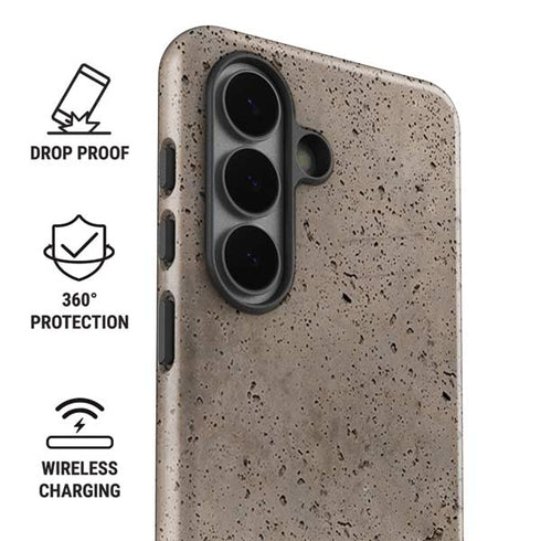 Sandstone Concrete Galaxy S26 Plus Impact Case