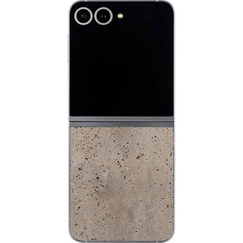 Sandstone Concrete Galaxy Z Flip6 Skin
