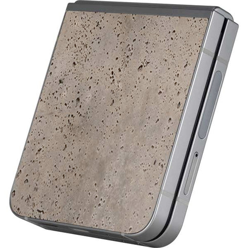 Sandstone Concrete Galaxy Z Flip6 Skin