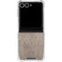 Sandstone Concrete Galaxy Z Flip7 Clear Case