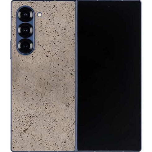 Sandstone Concrete Galaxy Z Fold6 Skin