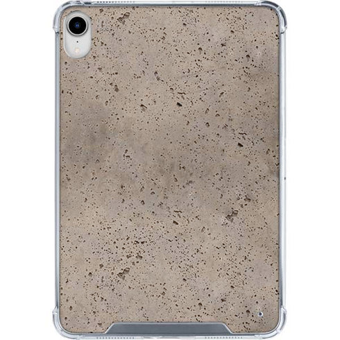 Sandstone Concrete iPad 11th Gen (2025) Clear Case