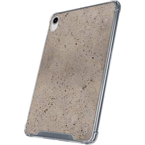 Sandstone Concrete iPad 11th Gen (2025) Clear Case