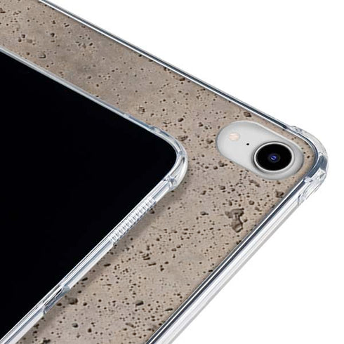 Sandstone Concrete iPad 11th Gen (2025) Clear Case
