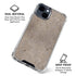 Sandstone Concrete iPhone 15 Clear Case