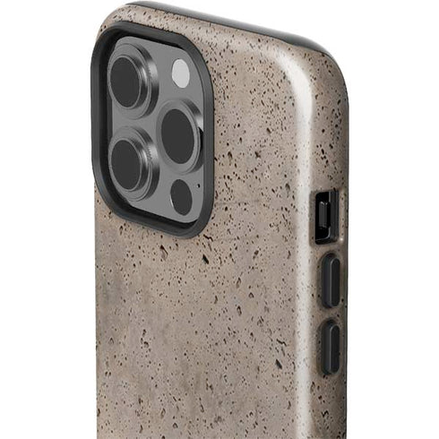 Sandstone Concrete iPhone 15 Pro Impact Case
