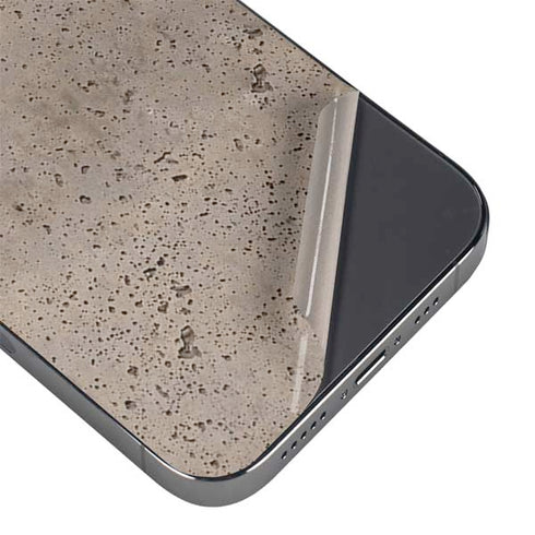 Sandstone Concrete iPhone 15 Pro Max Skin