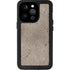 Sandstone Concrete iPhone 15 Pro Waterproof Case