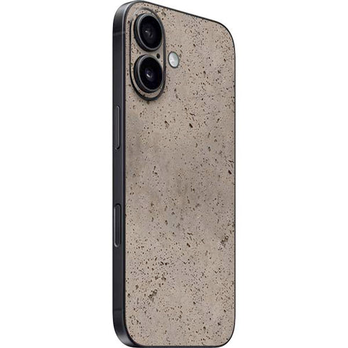 Sandstone Concrete iPhone 16 Plus Skin