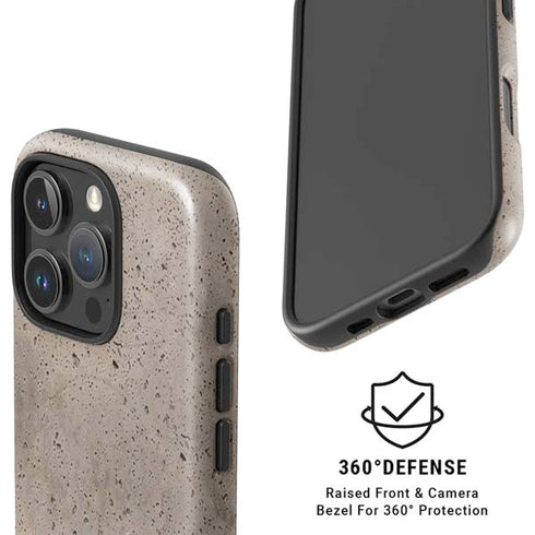 Sandstone Concrete iPhone 16 Pro Magsafe Impact Case