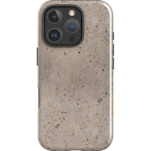 Sandstone Concrete iPhone 16 Pro Max Impact Case