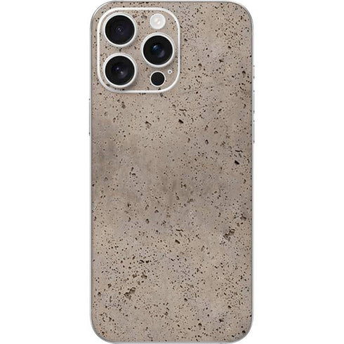 Sandstone Concrete iPhone 16 Pro Max Skin