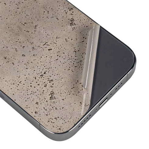 Sandstone Concrete iPhone 16 Pro Skin