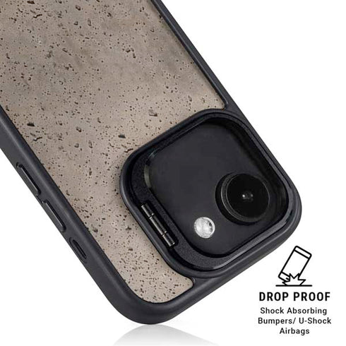 Sandstone Concrete iPhone 16e Kickstand Case