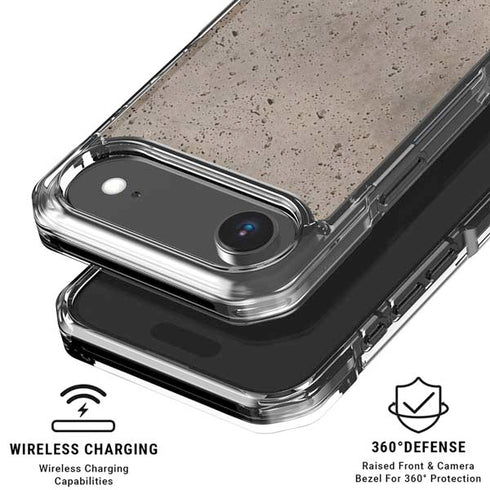 Sandstone Concrete iPhone 17 Air Clear Case