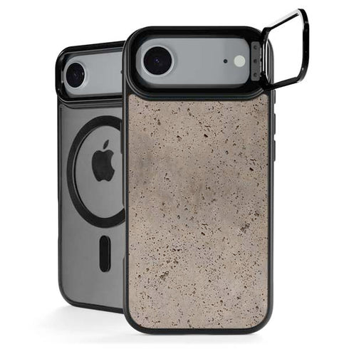 Sandstone Concrete iPhone 17 Air Kickstand Case