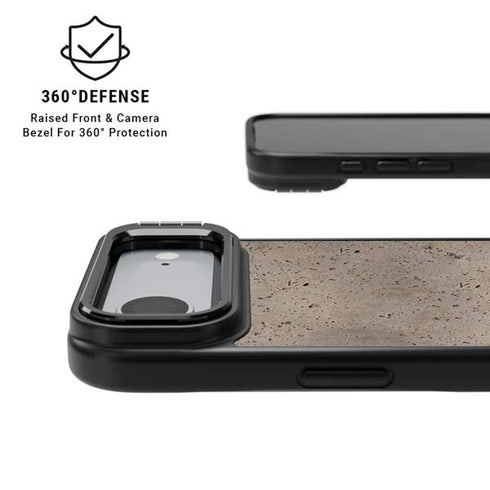 Sandstone Concrete iPhone 17 Air Kickstand Case