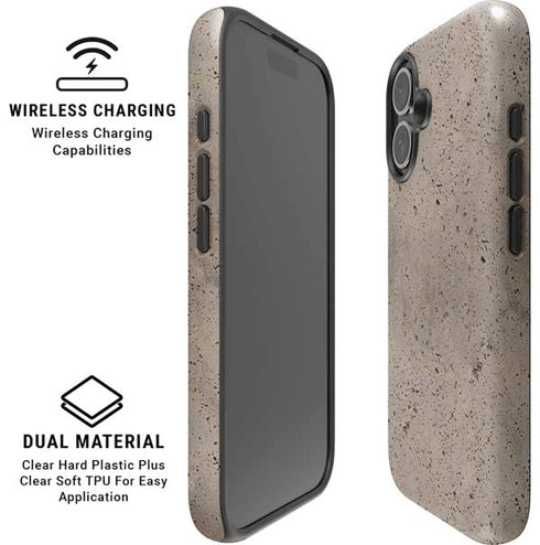 Sandstone Concrete iPhone 17 Magsafe Impact Case