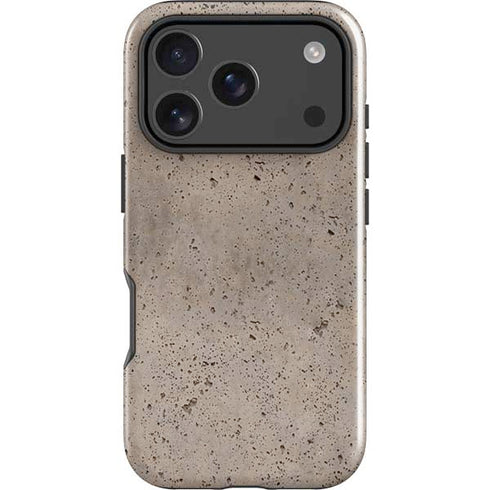 Sandstone Concrete iPhone 17 Pro Impact Case