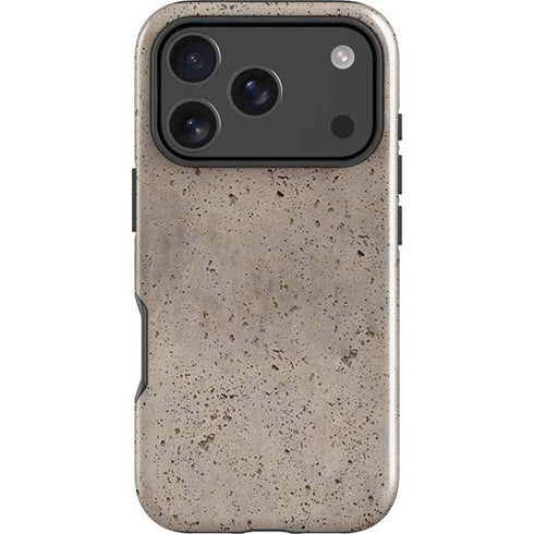 Sandstone Concrete iPhone 17 Pro Max Impact Case