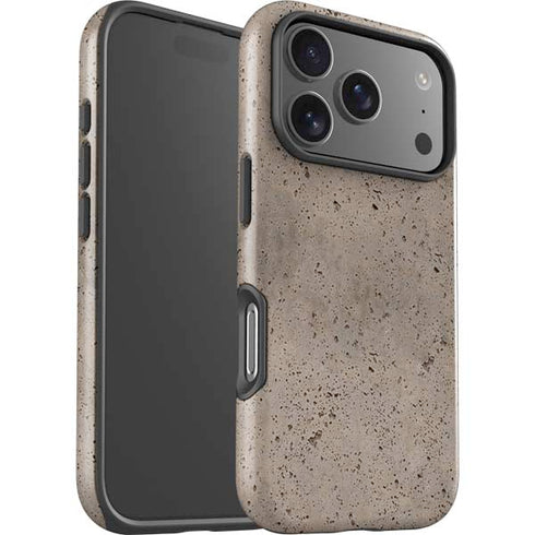 Sandstone Concrete iPhone 17 Pro Max Impact Case