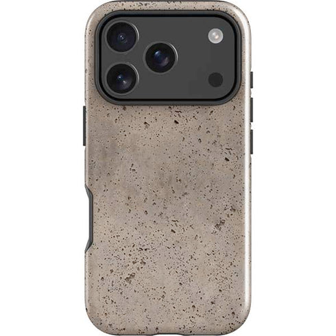 Sandstone Concrete iPhone 18 Pro Max Impact Case