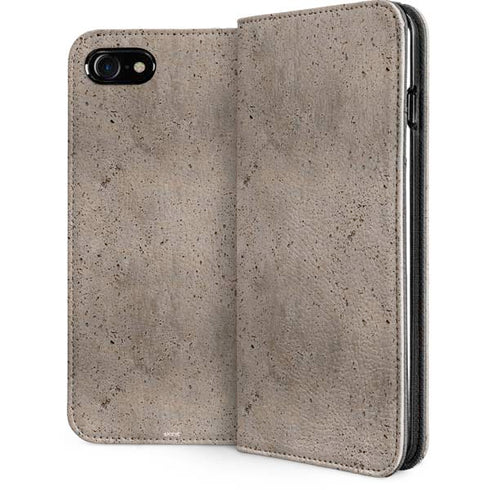 Sandstone Concrete iPhone SE (2nd & 3rd Gen) Folio Case