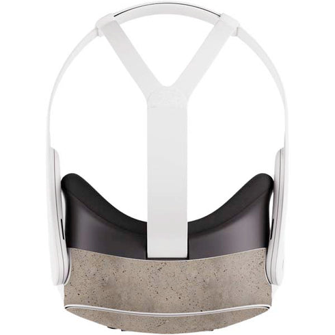 Sandstone Concrete Meta Quest 3S Skin