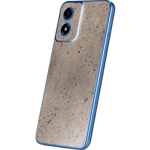 Sandstone Concrete Moto G Play 4G (2024) Skin