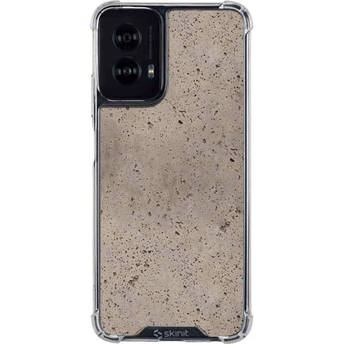 Sandstone Concrete Moto G Power 5G (2024) Clear Case
