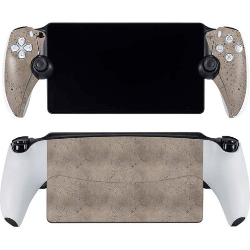 Sandstone Concrete PlayStation Portal Remote Player Skin