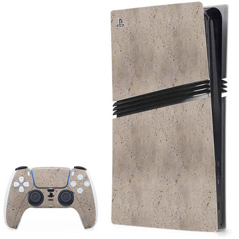 Sandstone Concrete PS5 Pro Bundle Skin