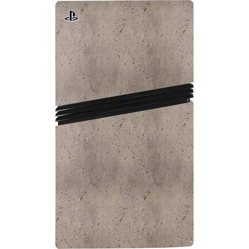 Sandstone Concrete PS5 Pro Console Skin
