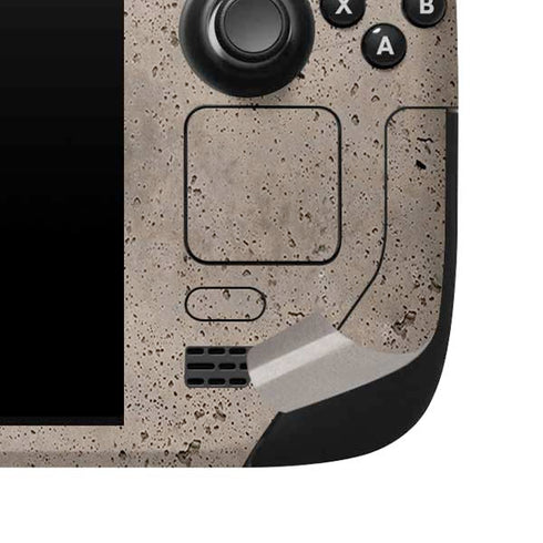 Sandstone Concrete Steam Deck Handheld Gaming Computer Skin