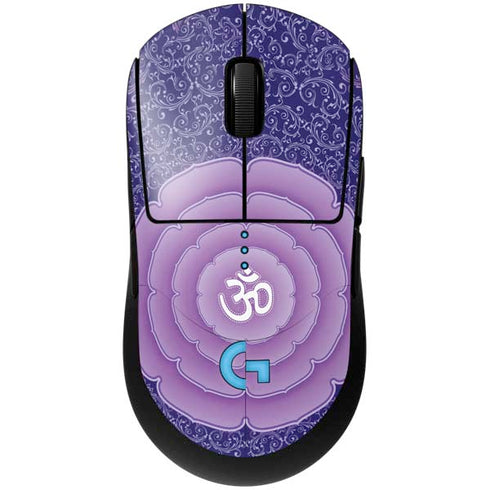 Sanskrit Purple G Pro Wireless Gaming Mouse Skin
