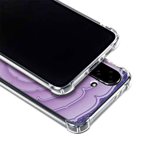 Sanskrit Purple Galaxy A36 5G Clear Case