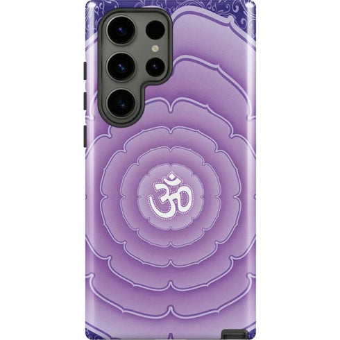 Sanskrit Purple Galaxy S23 Ultra Pro Case